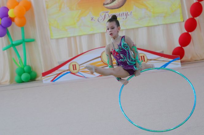 Первенство Алтайского края по художественной гимнастике «Весенняя капель». Фото: Виталий УЛАНОВ