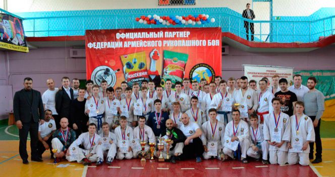 Чемпионат Алтайского края по армейскому рукопашному бою. 15 апреля 2018 года. Фото: Федерация армейского рукопашного боя Рубцовска.