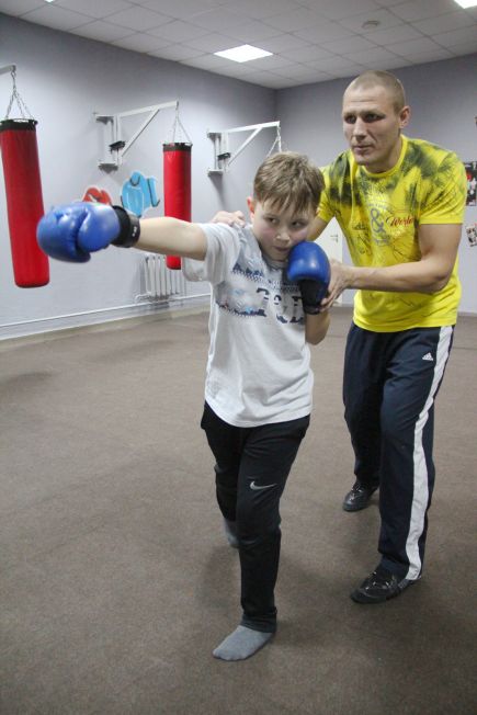 Зал бокса Дмитрия Сухотского «Панчер». Фото: Виталий УЛАНОВ