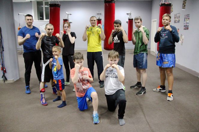 Зал бокса Дмитрия Сухотского «Панчер». Фото: Виталий УЛАНОВ