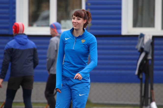 Тренировка легкоатлетов. Группа Сергея Клевцова. Фото: Виталий УЛАНОВ