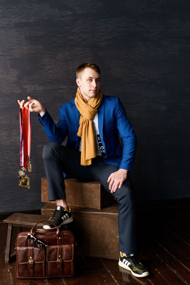 Конькобежец Виктор Муштаков. Фото: Тимофей ДАУДРИХ