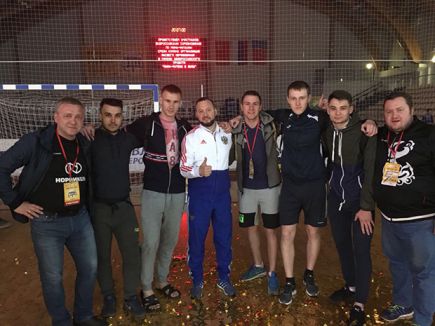 Сборная АлтГТУ приняла участие в финальном турнире проекта «Мини-футбол – в вузы». Фото: «Алтайский футбол»