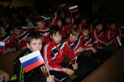 СДЮШОР по футболу Алексея Смертина отметила своё семилетие (фото).