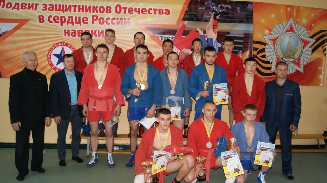 Открытый чемпионат Бийска по боевому самбо.