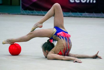 В Барнауле в 16-й раз прошёл турнир по художественной гимнастике «Динамо» – детям России». Фото: Ярослав МАХНАЧЁВ