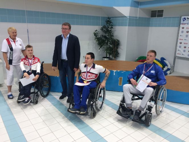 Чемпионат России по плаванию спортсменов с ПОДА. Руза-2018.