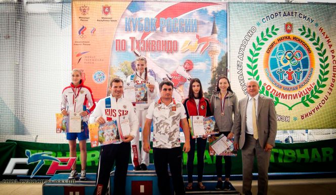 Анастасия Анохина – серебряный призёр Кубка России по тхэквондо. Фото: Союз тхэквондо России