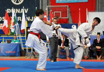 Алтайские спортсмены завоевали три бронзовые медали на первенстве Европы по карате-до сётокан (фото).