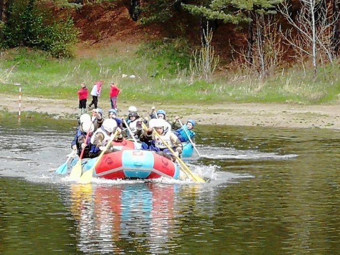 В Барнауле состоялось открытое первенство города по рафтингу. 26-27 мая. Фото: МБУДО "Память" Пост №1 Барнаула"