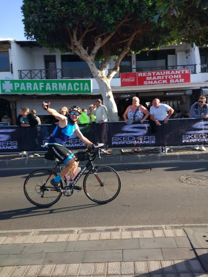 Барнаулец Иван Крюков на IronMan Lanzarote