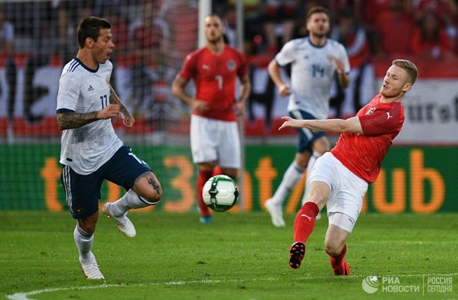 Россия - Австрия. 30 мая. Фото: "РИА Новости"