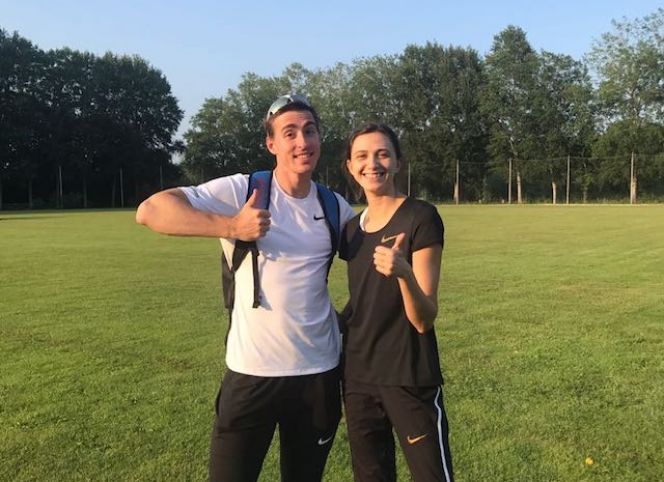 Сергей Шубенков и Мария Ласицкене (прыжки в высоту) - победители международного турнира в Голландии. Фото: Русатлетикс