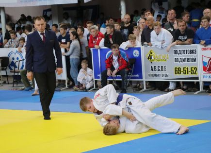 XV международный фестиваль дзюдо на призы Владимира Шкалова в Барнауле. Фото: Виталий УЛАНОВ