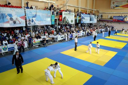 XV международный фестиваль дзюдо на призы Владимира Шкалова в Барнауле. Фото: Виталий УЛАНОВ