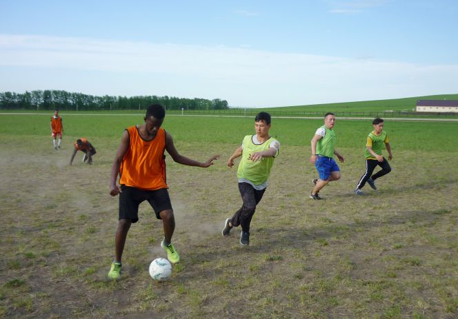 Кубок Х международного молодёжного управленческого форума «Алтай. Точки роста» по мини-футболу. Фото: пресс-центр «АТР»
