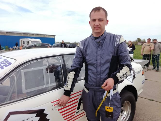 Алексей Калашников на чемпионате России по дрэг-рейсингу