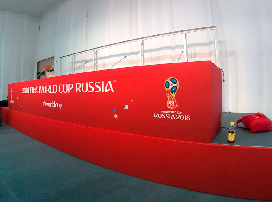 Шрифт ЧМ-2018. Фото: Артём Тарасов