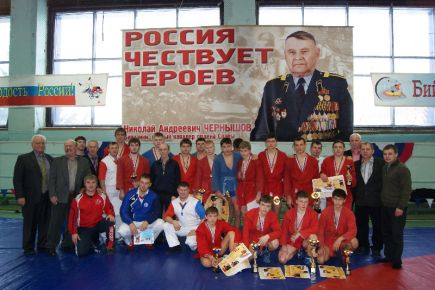 В Бийске прошёл всероссийский турнир на призы полного кавалера ордена Славы Николая Чернышёва.