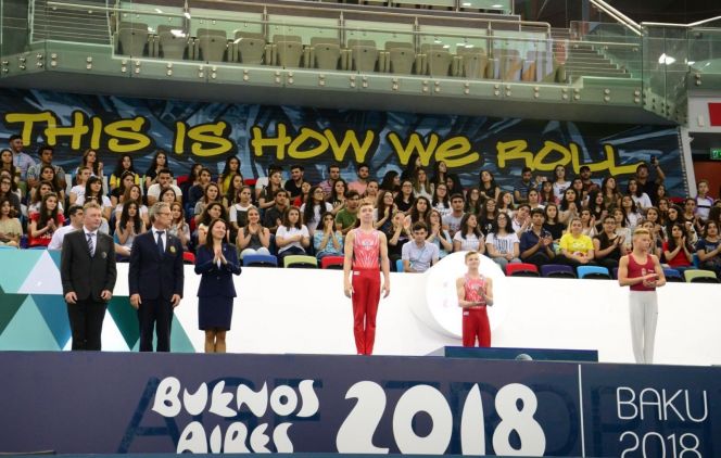 Баку. Отбор на Юношеские Олимпийские игры – 2018. Церемония награждения. Фото: vestikavkaza.ru