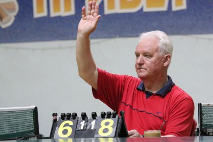 Личный чемпионат Алтайского края по настольному теннису. Высшая лига. Шестой этап. Фото: Виталий УЛАНОВ