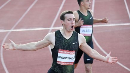 Сергей Шубенков обновляет рекорд России. Фото: AFP 