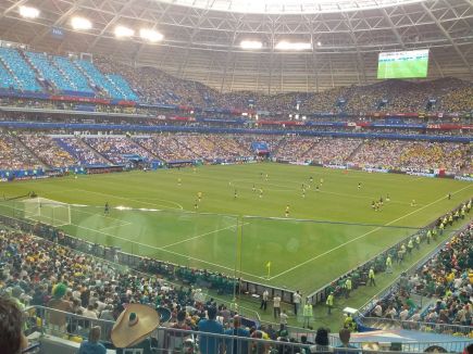 Матч Бразилия – Мексика. Фото: Артур ШПАК