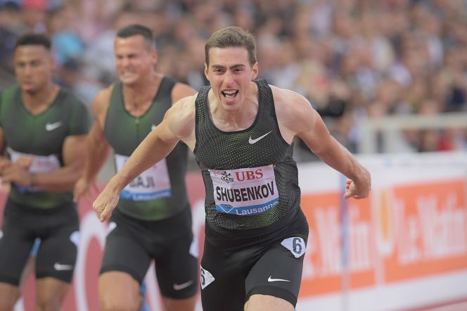 Сергей Шубенков выигрывает этап «Бриллиантовой лиги» в Лозанне. Фото: Diamond league