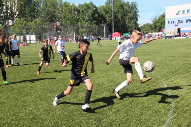 Краевой финал турнира "Кожаный мяч" в младшей возрастной группе