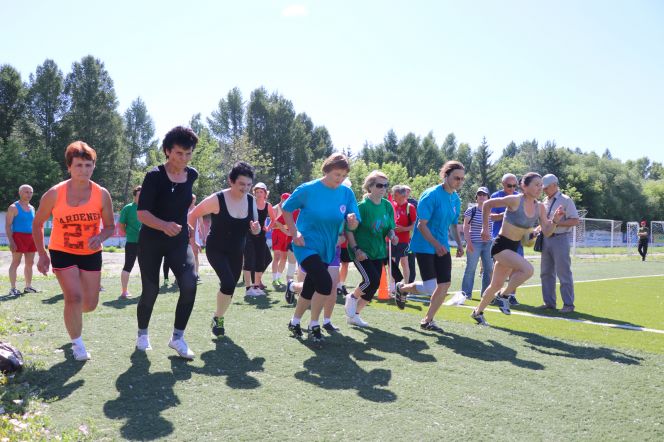 IX спартакиада пенсионеров Алтайского края. Фото: Виталий УЛАНОВ