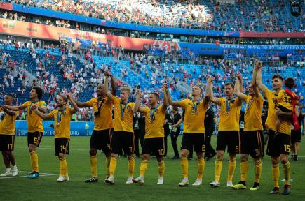 Матч за бронзу ЧМ Бельгия – Англия. Фото: sportbox.ru