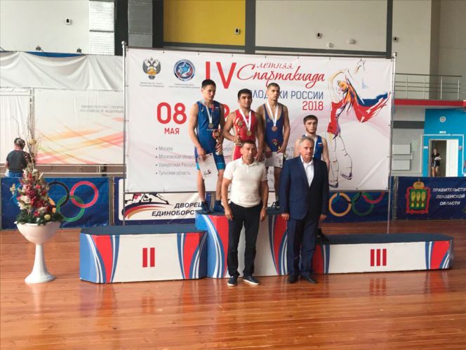 Алтайский борец Ижен Чейнин стал серебряным призёром IV летней Спартакиады молодёжи России
