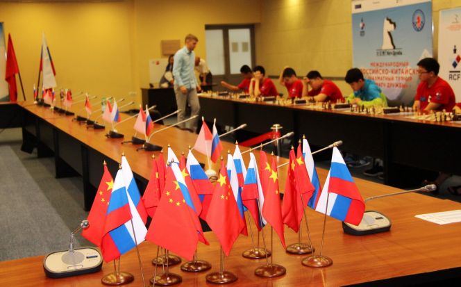 Матч дружбы Россия - Китай в Белокурихе. Заключительный день. Фото Вадима ВЯЗАНЦЕВА.