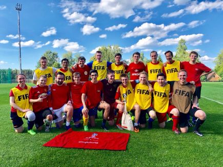 Футбольный турнир среди волонтёров