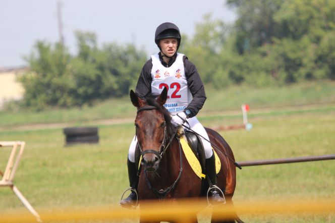 Чемпионат и первенство Алтайского края по конному троеборью 2018. Второй день. Фото: Виталий УЛАНОВ