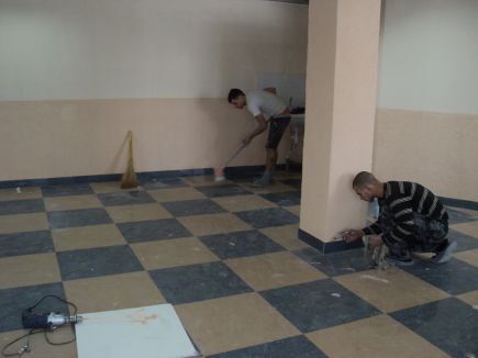 Первый в Камне-на-Оби бассейн «Аквамарин» намечается ввести в эксплуатацию в марте (фото).