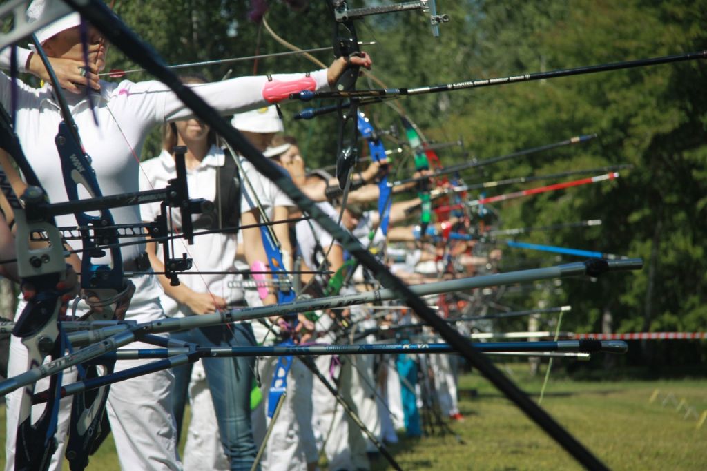 Соревнования лучников Барнаул