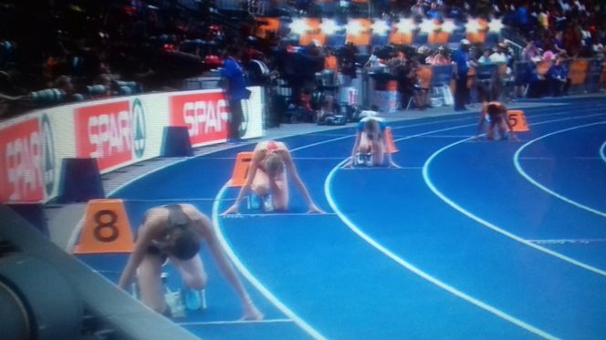 Полина Миллер на чемпионате Европы-2018  