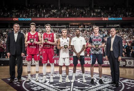 Награждение лучших игроков