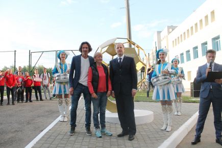 Открытие международного фестиваля футбола. Барнаул-2018. Фото: Ярослав МАХНАЧЁВ