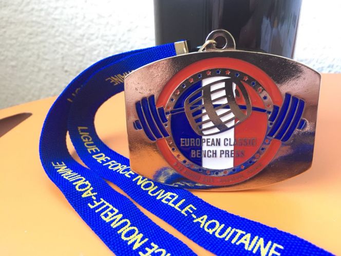 Медаль чемпионата Европы по Франции