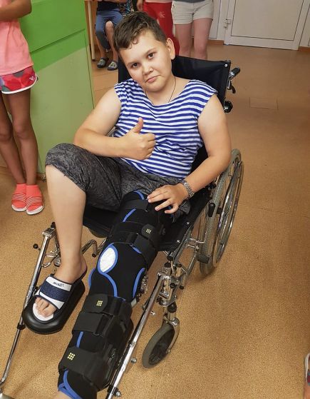 Яша после операции. Фото: благотворительный фонд «Спаси жизнь»