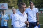 Врио президента Российского футбольного союза Александр Алаев посетил международный фестиваль футбола в Барнауле