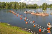 На барнаульском гребном канале устанавливается оборудование для проведения соревнований международного уровня