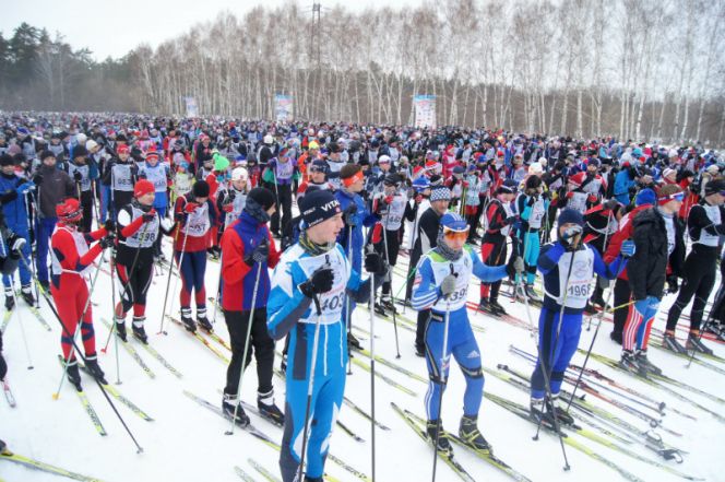 Дождь лыжам не помеха