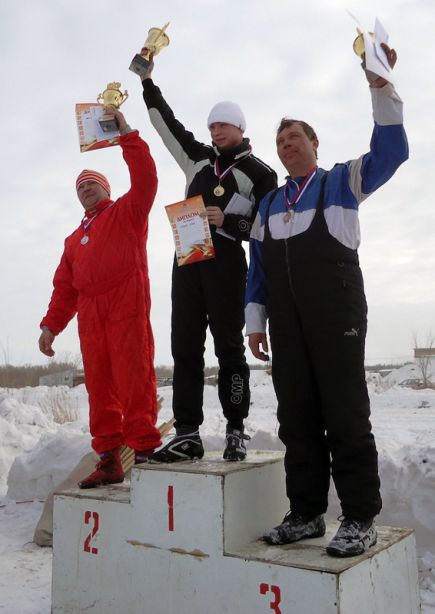 В Рубцовске прошло открытое первенство города по зимним трековым автогонкам «Рубцовская зима».