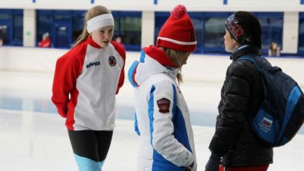 Маргарита Пушкарёва, алтайская конькобежка. Фото: vk.com/ritapushkareva