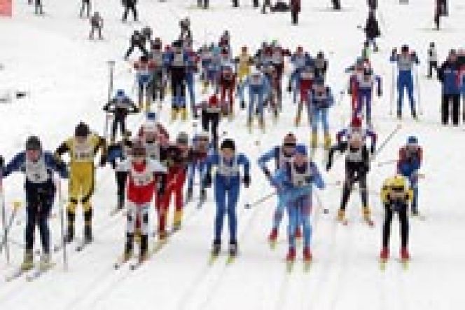 10-11 марта. Барнаул. Лыжная база "Стройгаз". XIII  фестиваль детско-юношеского лыжного спорта учащихся Алтая.