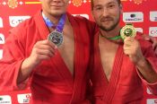 Самбисты Сергей Демьяненко и Владимир Жданов – призёры III Всемирных игр кочевников