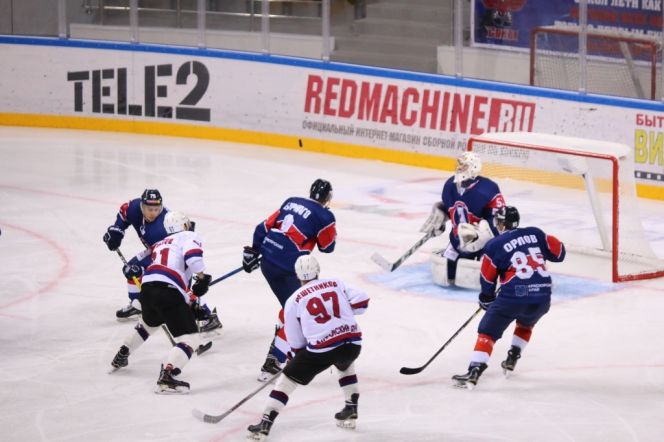 Матч «Красноярские Рыси» - «Алтай». Фото: ХК «Сокол»